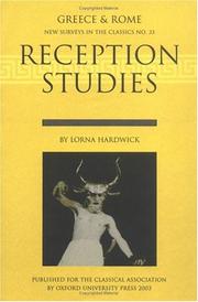 Cover of: Reception Studies (New Surveys in the Classics)