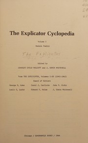 Cover of: The Explicator cyclopedia.