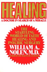 Cover of: Healing by William A. Nolen