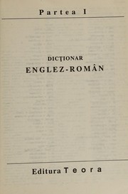 Cover of: Dicționar englez-român, român-englez