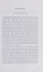 Cover of: Elizabeth Gaskell: the critical heritage