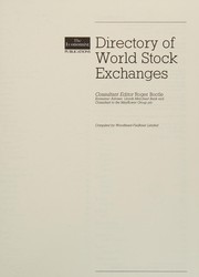 Cover of: Directory World Stock Exchange