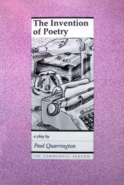 Cover of: The Invention of Poetry: A Play