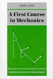 A first course in mechanics