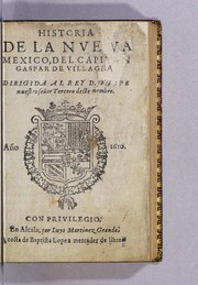 Cover of: Historia de la Nueva Mexico