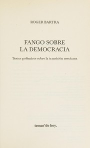 Cover of: Fango sobre la democracia (Spanish Edition)