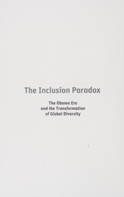 Cover of: The inclusion paradox by Andrés T. Tapia