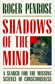Cover of: Shadows of the mind by Roger Penrose