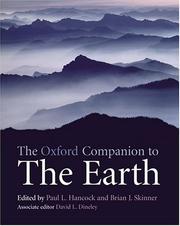 The Oxford companion to the Earth