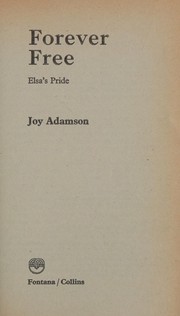 Forever free by Joy Adamson