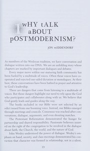 Cover of: Postmodern and Wesleyan?: exploring the boundaries and possibilities