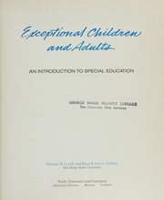 Cover of: Exceptional children and adults: an introduction to special education