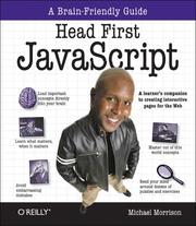 Cover of: Head First JavaScript (Head First) by Michael Morrison