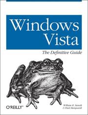 Windows Vista : the definitive guide