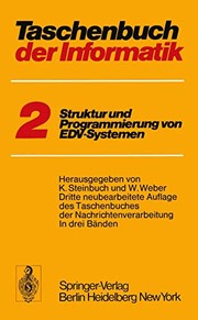 Cover of: Taschenbuch der Informatik: Band II Struktur und Programmierung von EDV-Systemen