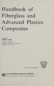 Cover of: Handbook of fiberglass and advanced plastics composites.