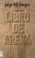 Cover of: El Libro De Arena (Libro de Bolsillo; 662: Seccion Literatura)