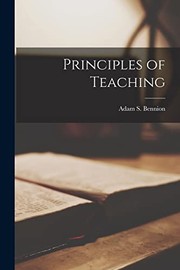 Cover of: Principles of Teaching