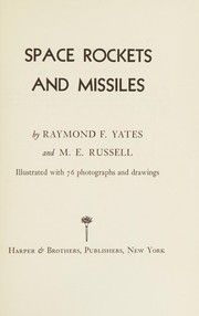 Cover of: Space rockets and missiles
