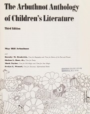 Cover of: The Arbuthnot anthology of children's literature