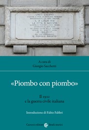 Cover of: "Piombo con piombo": Il 1921 e la guerra civile italiana