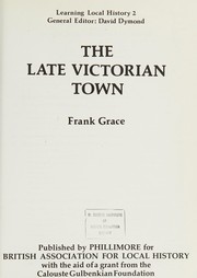 Cover of: Late Victorian Town