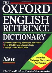 The Oxford English reference dictionary
