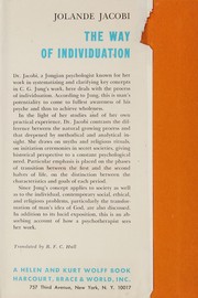 Cover of: The way of individuation