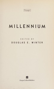 Cover of: Millennium by edited by Douglas E. Winter.