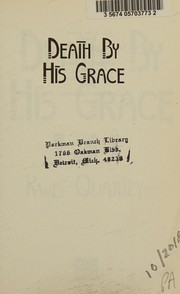 Cover of: Death by his grace