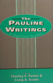 Cover of: The Pauline Writings: A Sheffield Reader (The Biblical Seminar Series Vol. 34)