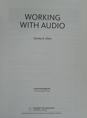 Cover of: Working with Audio