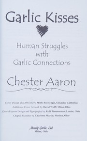 Cover of: Garlic kisses: human struggles with garlic connections