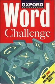 Cover of: Oxford word challenge