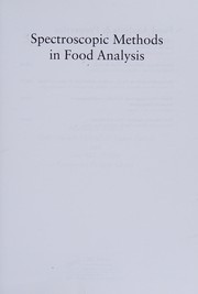 Cover of: Spectroscopic Methods in Food Analysis