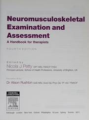 Neuromusculoskeletal examination and assessment by Nicola J. Petty