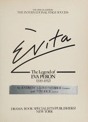 Cover of: Evita: the legend of Eva Perón (1919-1952)