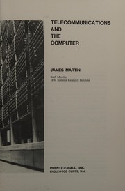 Cover of: Telecommunications and the computer.