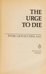 Cover of: The urge to die