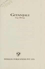 Cover of: Gitanjali by Rabindranath Tagore