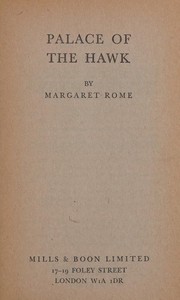 Cover of: Palace of the hawk