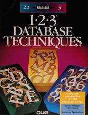 Cover of: 1-2-3 database techniques