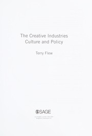 Cover of: The creative industries: culture and policy