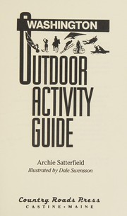 Cover of: Washington outdoor activity guide