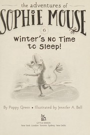 Cover of: Winter's no time to sleep!