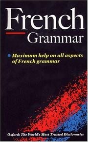 Cover of: French grammar