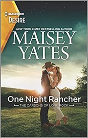 Cover of: One Night Rancher: A Friends to Lovers Western Romance
