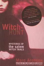 Cover of: Witch-Hunt by Marc Aronson