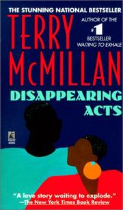 Cover of: Disappearing Acts by Terry McMillan