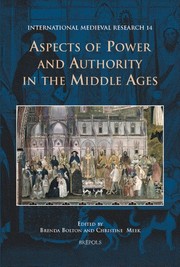 Cover of: Aspects of Power and Authority in the Middle Ages (International Medieval Research)